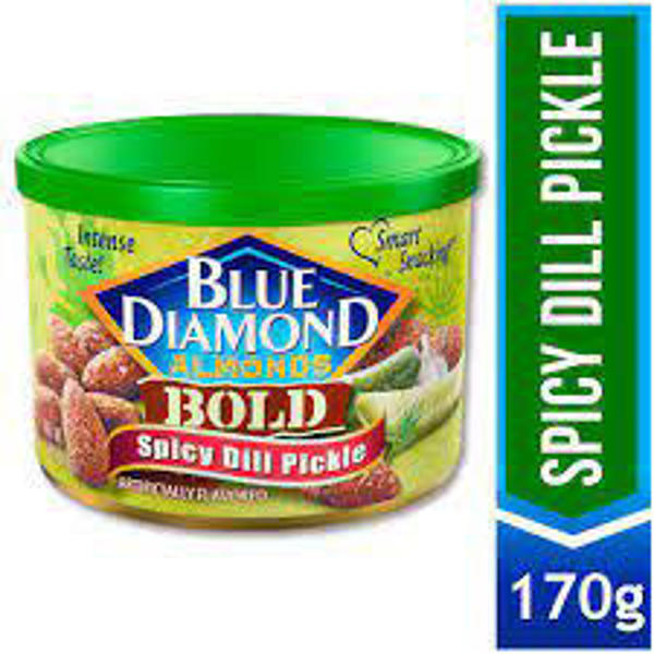 Picture of Blue Diamond Almonds Bold Spicy Dill Pickle 170gm