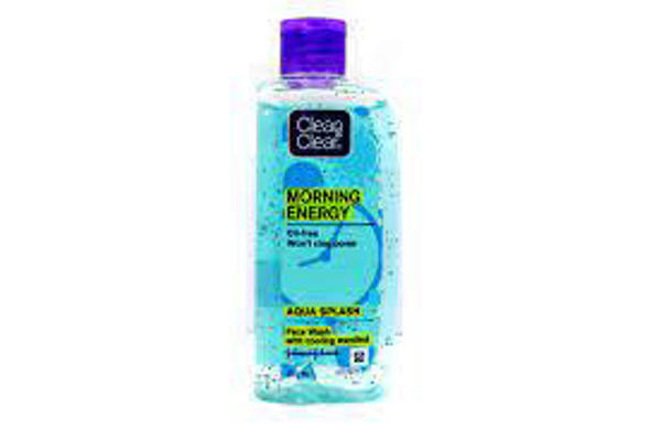 Picture of Clean & Clear Morning Energy Aqua Splash Face Wash with Cooling Menthol 100ml - 79609320
