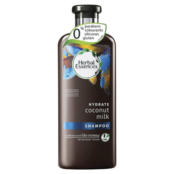 Picture of Herbal Essences Coconut Milk SHAMPOO- For Hydration- No Paraben No Colorants No Gluten 400 ML