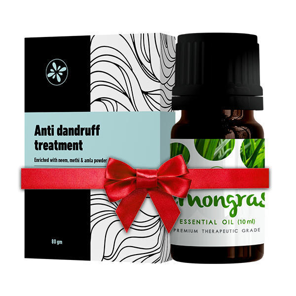 Picture of Hair Fall Treatment Combo-1 (Anti dandruff treatment & Lemongrass essential oil)