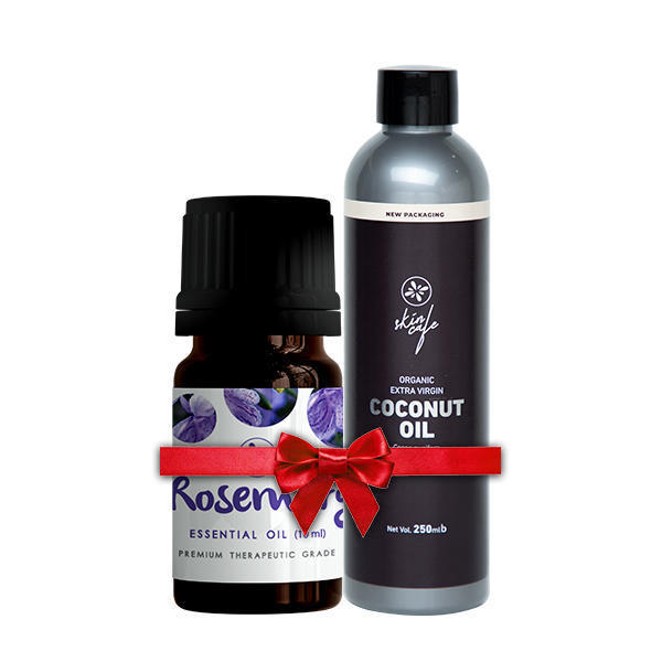 Picture of Hair Growth treatment Combo-2 (Organic Extra Virgin Coconut Oil & Rosemary essential oil)