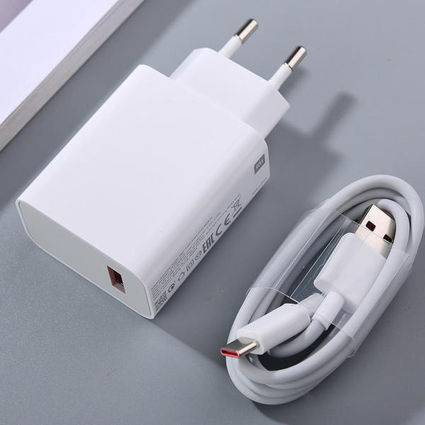 Picture of Xiaomi USB Charger 33W  Quick Charge & Cable C white