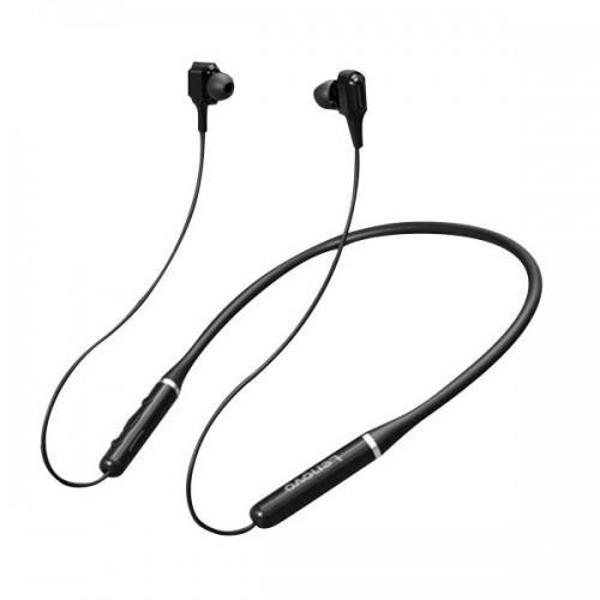 Picture of Lenovo XE66 wireless inear neckband earphones Black