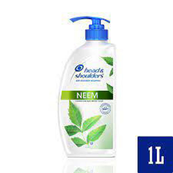 Picture of Head & Shoulders Neem, Anti Dandruff Shampoo, 1L
