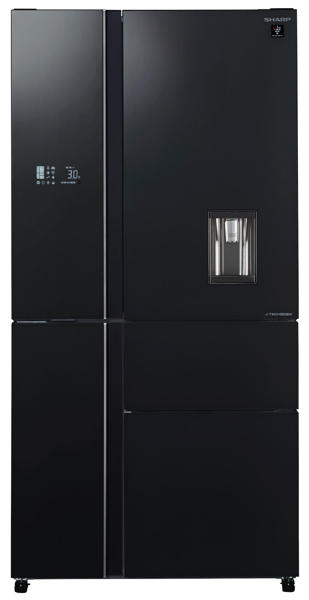 Picture of Sharp 5 Door Inverter Refrigerator SJ-FX660W-BK | 650 Liters