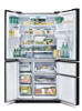 Picture of Sharp 5 Door Inverter Refrigerator SJ-FX660W-BK | 650 Liters