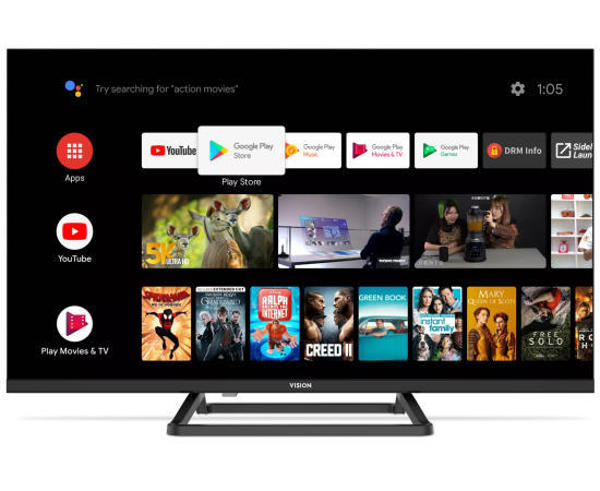 Picture of Vision 32" LED TV E30 Android Smart Infinity Voice controlled TV with Google Assistant Official Android 9.0 with Google Authorization2. Google assistant