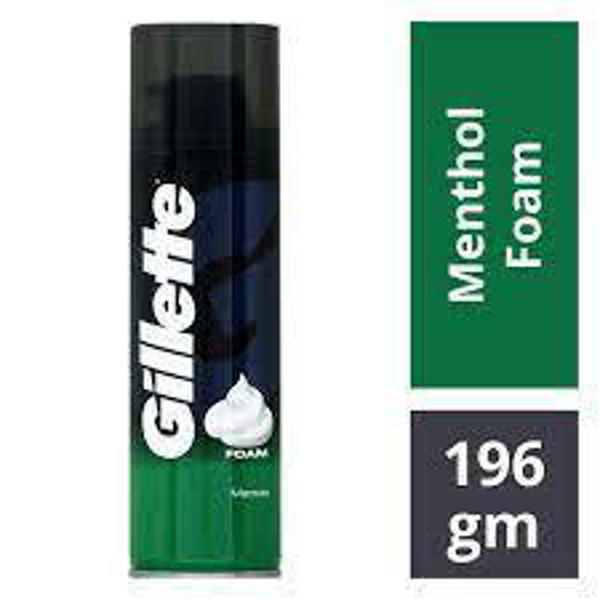Picture of Gillette Shaving Foam Menthol 196g