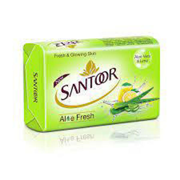 Picture of Santoor Soap Aloefresh 100gm - Combo 10
