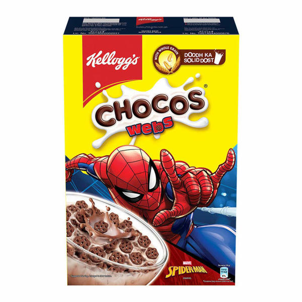 Picture of Kellogg's Chocos Webs Chocolate Breakfast Cereal 300gm