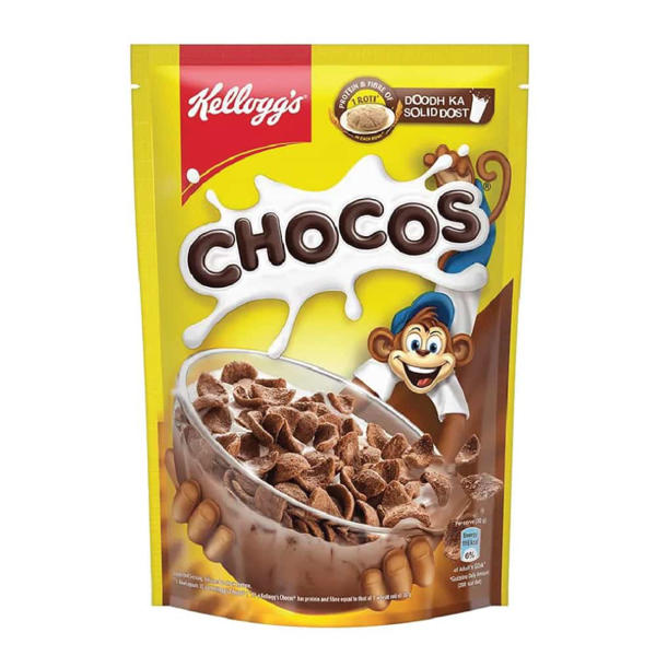 Picture of Kellogg's Chocos Chocolate Breakfast Cereal 385gm (Pouch Pack)