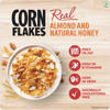 Picture of Kellogg's Corn Flakes Real Almond Honey Breakfast Cereal 300gm