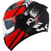 Picture of KYT Falcon FR Matt Black Red Helmet