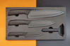 Picture of Xiaomi Huohou Nano-Ceramic Kitchen Knife Set - 4 Pcs - Black