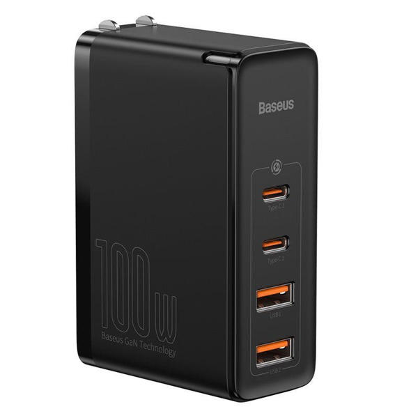Picture of Baseus GaN2 Pro Quick Charger 2C+2U 100W + Type C Cable
