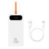 Picture of Baseus 20W 10000mAh Block Digital Display Power Bank with Built-in Lightning Cable