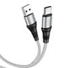 Picture of Hoco X50 Excellent Type-C Braided Charging Cable - Black