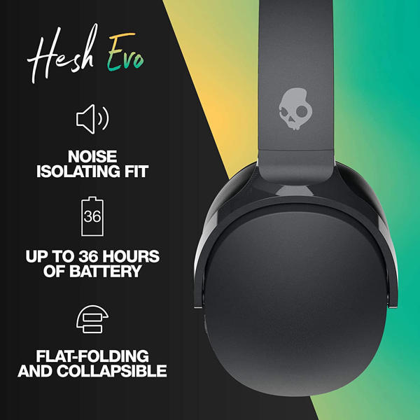 Picture of Skullcandy Hesh Evo Wireless Over-Ear Headphones - True Black