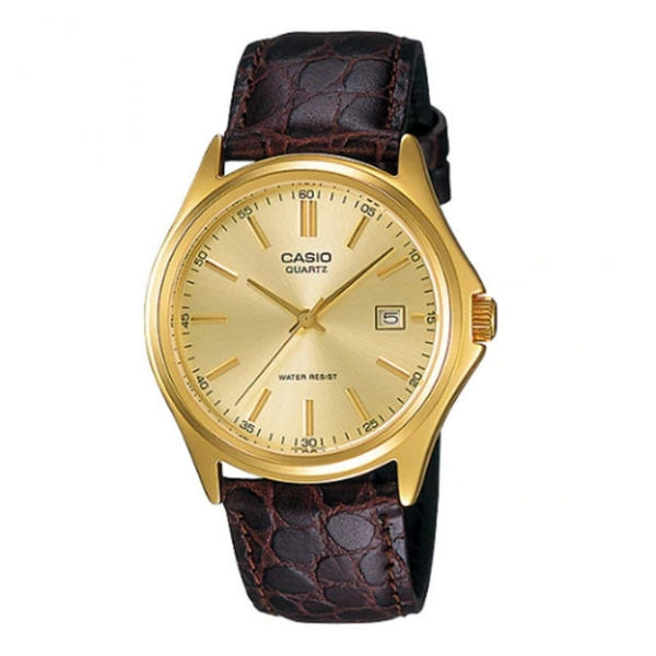 Picture of Casio Enticer Date Golden Leather Belt Watch MTP-1183Q-9ADF