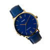 Picture of Casio Minimalistic Blue Dial Leather Belt Watch for Men MTP-VT01GL-2BUDF