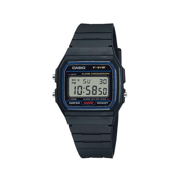 Picture of Casio F-91W-1DG Classic Retro Digital Fiber Belt Watch