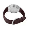 Picture of Casio MTP-VT01L-2BUDF Men's Minimalistic Blue Dial Brown Leather Watch