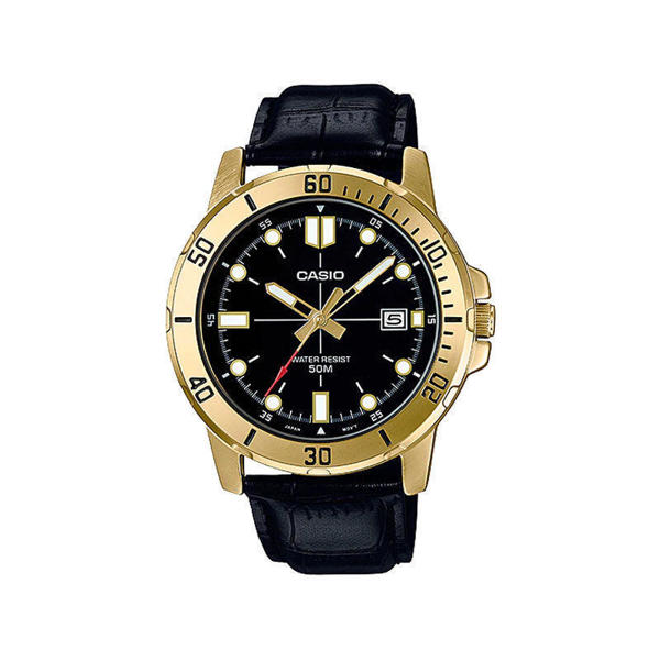 Picture of Casio Enticer Date Golden Belt Watch MTP-VD01GL-1EVUDF