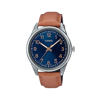 Picture of Casio Analog Brown Belt Blue Dial Men’s Watch (MTP-V005L-2B4UDF)