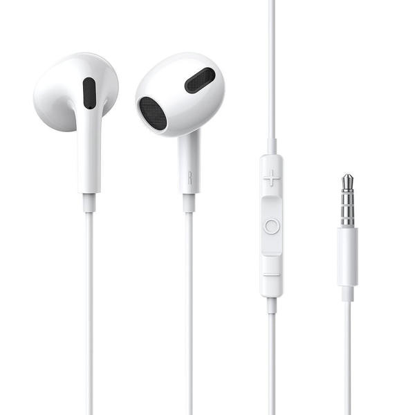 Picture of Baseus Encok 3.5mm lateral in-ear Wired Earphone H17 White