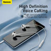 Picture of Baseus Encok 3.5mm lateral in-ear Wired Earphone H17 White