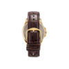 Picture of Q&Q QA06J100Y Golden Dial Analog Leather Belt Watch for Men