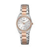 Picture of Q&Q QZ65J411Y Dual Tone Chain Watch for Women
