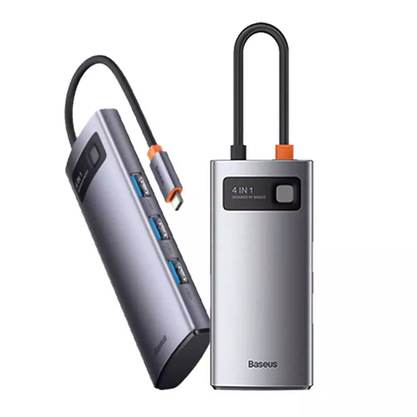 Picture of Baseus Starjoy 4 in 1 USB 3.0 Type-C Hub Adapter