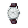 Picture of Casio MTP-V300L-7AUDF Dark Brown Leather Strap Men’s Watch