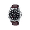 Picture of Casio Enticer MTP-VD01L-1BVUDF Brown Leather Belt Men's Watch