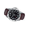 Picture of Casio Enticer MTP-VD01L-1BVDF Brown Leather Belt Men's Watch