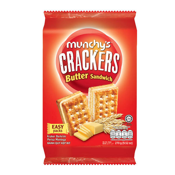 Picture of Munchy's Crackers Butter Sandwich 270g