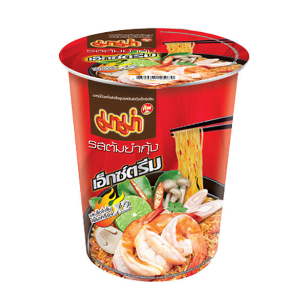 Picture of Mama Instant Cup Noodles Shrimp Tom Yum Extreame Flavor 60gm