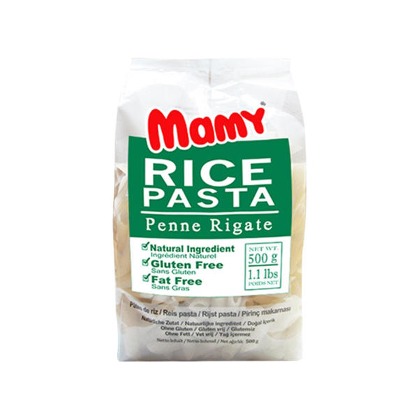 Picture of Mamy Rice Pasta Penne Rigate 500gm