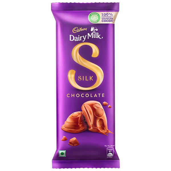 Picture of Cadbury Dairy Milk Silk Plain Chocolate Bar 150gm