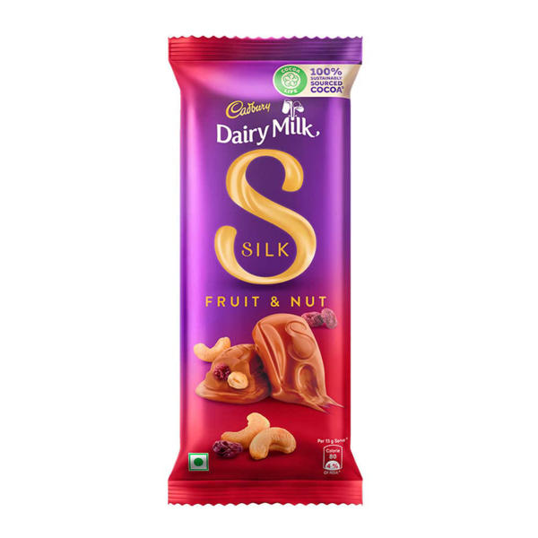 Picture of Cadbury Dairy Milk Silk Fruit & Nut Chocolate Bar 137gm