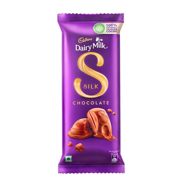 Picture of Cadbury Dairy Milk Silk Plain Chocolate Bar 60gm