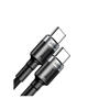 Picture of Baseus Type-C to Type-C 100W Cafule PD 2.0 Braided Fast Charging Cable 2M