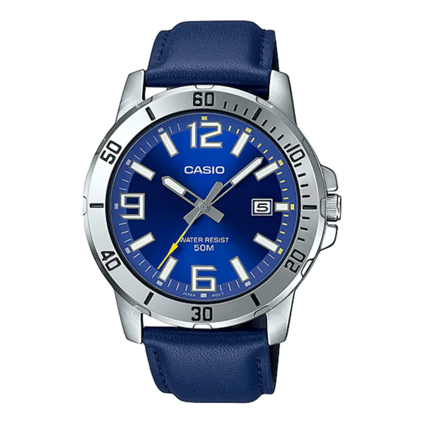 Picture of Casio Enticer Date Blue Belt Watch MTP-VD01L-2BVUDF