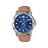 Picture of Casio Enticer MTP-VD300L-2EUDF Blue Dial Brown Leather Men’s Analog Watch