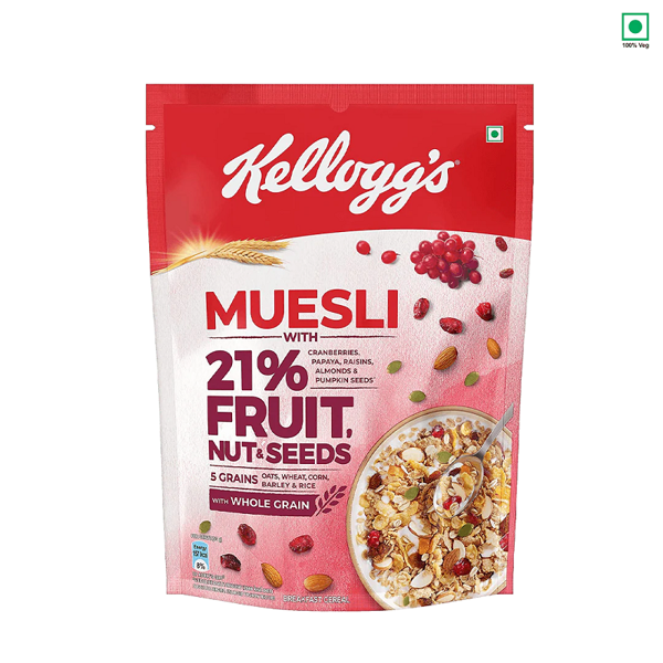 Picture of Kellogg's Muesli Fruit, Nut & Seed Breakfast Cereal 750gm