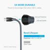 Picture of Anker Powerline+ USB-C to USB A 3.0 6ft Cable (A8169HA1)