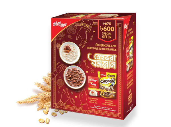 Picture of Kellogg's Ramadan Pack (Chocos 385g+Oats 400g)
