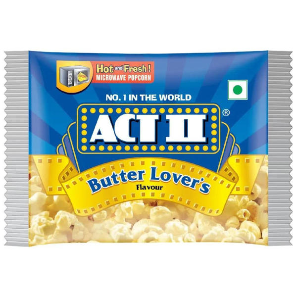 Picture of ACT II Butter Lovers Microwave Popcorn 33gm
