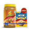 Picture of Sundrop Peanut Spread Honey Roast Crunchy 462gm, ACT II Butter Delite Popcorn 70gm Free